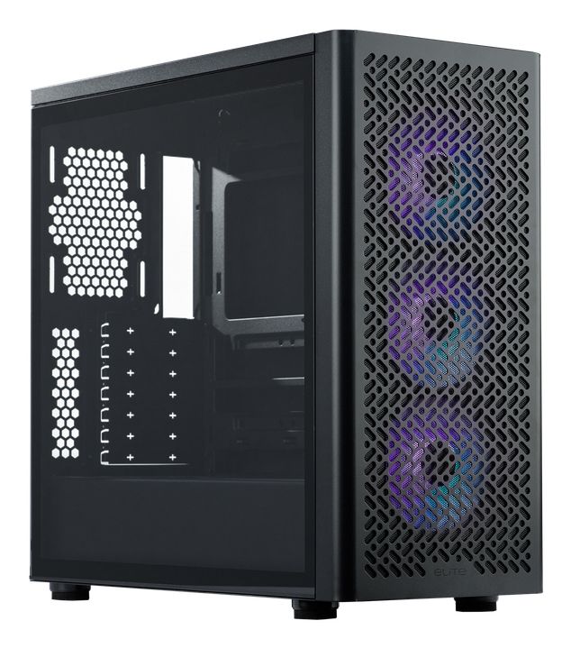 Cooler Master Elite 502 Midi Tower Zwart Gaming PC Case