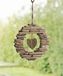 Dekoleidenschaft Suspension décorative "Cœur" en bois flotté dans le style maison de campagne