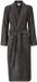Badrock peignoir unisexe anthracite - velours coton - col châle - taille S/M