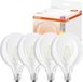 Osram LED Star Classic Gloeilamp in balvorm met E27-fitting, niet dimbaar, vervangt 25 watt, filamentstijl, helder, warm wit - 2700 kelvin, 4 stuks