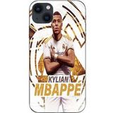 Maniacase iPhone 14 Kylian Mbappe Real Madrid wallpaper celebration case