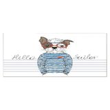 Homemania Wandfoto, hondenmotief, voor woonkamer, slaapkamer, meerkleurig, 70 x 3 x 100 cm, HM20KNV70 x 100 – 96, polyester, hout