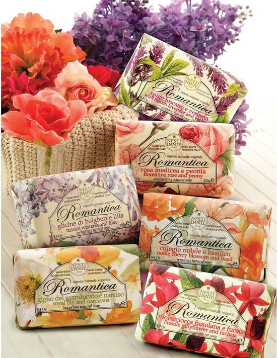 Nesti Dante Romantica Handzeep Royal Lily & Narcissus 250 gr