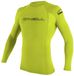 O'Neill Wetsuits Basic Skins Rashguard Rash Guard Met Lange Mouwen Groen 10 Years Jongen
