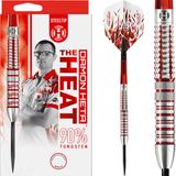 Harrows Damon Heta 90% Tungsten 23Gr Steeltip Dartpijlen