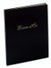 Exacompta Gastenboek Balacron omslag met opschrift Livre d'Or - 100 pagina's - 27x22cm verticaal - Zwart - 4981E