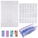Merkloos Domino Siliconen mal - Epoxy mal - Opbergdoos - 2 stuks