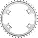 Shimano Kettingblad 39T Binnenblad 105 5800 Zilver