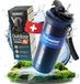 BACHGOLD Outdoor Waterfilter Fles met 1500L Filtercapaciteit | Blauw XL, 800 ml