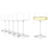 Stölzle Lausitz Champagne Coupes Power Set van 6, 275 ml