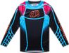 Troy Lee Designs GP Pro Framework Motocross-trui Paars/Aquamarijn 2XL