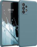 kwmobile telefoonhoesje geschikt voor Samsung Galaxy A52 / A52 5G / A52s 5G - Hoesje met siliconen coating - Smartphone case in antieksteen