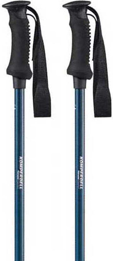 KOMPERDELL Trekmaster Powerlock Stokken - Grey/Blue - 105-140 cm