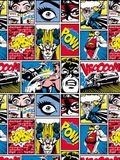 Décopatch FDA919C – een zakje met 20 vellen textuur 30 x 40 cm – Pow! Cartoon