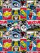 Décopatch FDA919C – een zakje met 20 vellen textuur 30 x 40 cm – Pow! Cartoon