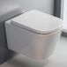 Sanitary Brands Kronenbach Wandtoiletset, Compact, Zonder Spoelrand, Inclusief Toiletzitting