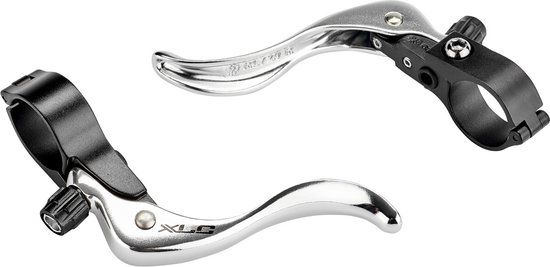 XLC CROSS remgreep 31.8mm zwart/zilver stel BLR02