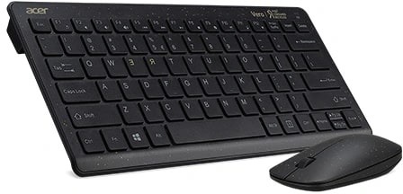 Acer Vero Combo set Antimicrobial Keyboard+Macaron Mouse Zwart