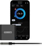Merkloos / Sans marque Wan GmbH Mini Temperatuur- en Vochtigheidsmeter met Bluetooth App