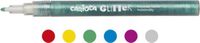 Carioca 42190 markeerstift 6 stuk(s) Blauw, Groen, Grijs, Paars, Rood, Geel