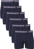 ENDURANCE Boxershorts Burke Blauw Katoen Effen Heren S (6-pack)