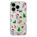 ERT GROUP Babaco patroon Winter 006 mobiel telefoonhoesje voor Apple iPhone 14 PRO met glitter overloopeffect