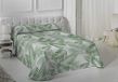 VIALMAN Lichtgewicht sprei Sofia 30 Eenpersoonsbed | Dekbedovertrek Kleur Groen | Quilt maat 180 x 270 cm, Sprei Bed & Sofa Sprei Groen