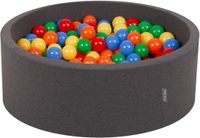 KiddyMoon Ballenbad 90x30cm met 300 Ballen ∅ 7cm