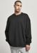 Urban Classics Organic Oversized Boxy Crewneck sweater/trui - S - Zwart
