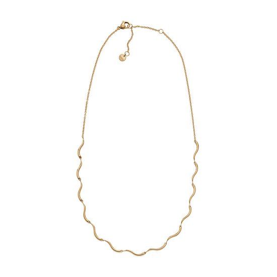 Skagen SKJ1746710 Dames Collier - Goudkleurig - Minimalistische ketting - Staal - 40.70 cm