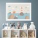 [Brand] Affiche Enfants - Bateau Et Phare - 60x90 Cm