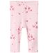 NAME IT Leggings 'NBFNALLINA' Hellgrün / Rosa / Cranberry
