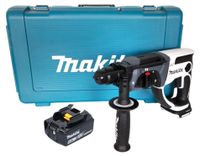 Makita DHR 202 G1W accu-boorhamer 18 V 20 mm 2,0 J wit + 1x accu 6,0 Ah + koffer - zonder oplader