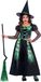 Amscan Déguisement Sorcière Filles Vert/Noir 2 pièces Taille 6-8 Ans