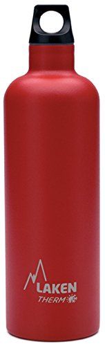 Laken Drinkfles Futura smal - rood - 0,75 liter - TE7R