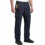 Lee Cooper Mens Cargo Workwear Pant Multi Tool Knie Pad Pocket Broek Zwart 40W/33L