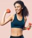 Blocs de poids pour musculation, 2 x 1 kg