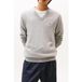 Tommy Hilfiger Pull en coton et cachemire Gris chiné clair Taille : S