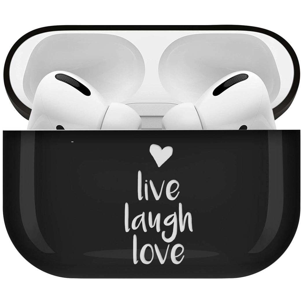 imoshion Hardcover Case voor de AirPods Pro - Live Laugh Love