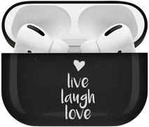 imoshion Hardcover Case voor de AirPods Pro - Live Laugh Love