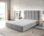 DELIFE Boxspring-frame Dream-Fine microvezel grijs 140x200