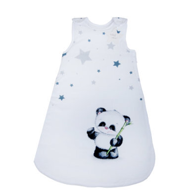 HERDING Premium -Slaapzak Panda - Wit - Gr.90 cm