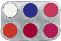 Grimas palette water make-up fluor - F 6