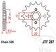 JT Sprockets JTF287.14 14T Staal Voorwiel