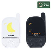 Babymoov Babyfoon - Analoog - Zwart/Wit - 500m Bereik - Nachtlampje - Talk-back