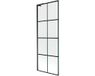 Mexen Next L paroi de douche 1 pièce 70 x 150 cm, grille noire, noir