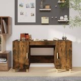 Maison Exclusive - Bureau en chêne fumé 140x50x75 cm