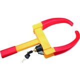 Basi KFZ 105 Bloqueur de roue Mobile utilisable Jaune, Rouge