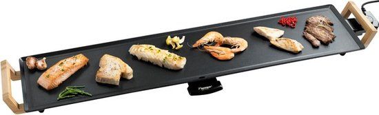2x Bestron elektrische XXXL Grillplaat voor 10 Personen, Teppanyaki