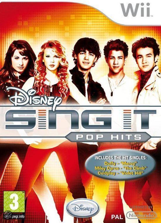 Disney Interactive Disney Sing It: Pop Hits Solus /Wii Nintendo Wii